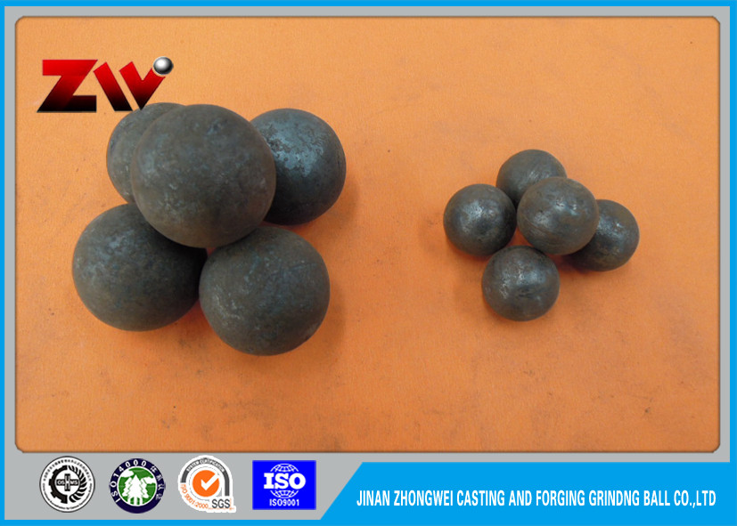 bola de pulido forjada acero de 20mm-150m m medios para el proceso de pulido mineral