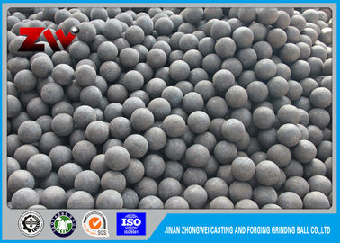 Calidad certificada Bolas de acero fundido Uso industrial Medios de molienda Minería de cemento Baja tasa de rotura