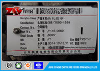 Barras de pulido HRC 60-68, ISO9001 del acero redondo 60mn de la alta precisión
