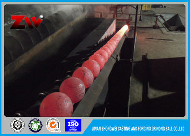 Bola de acero de rodadura en caliente de baja rotura de calidad superior resistencia al desgaste alta dureza