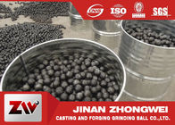 Bolas de acero de pulido de la alta laminación en caliente de la dureza para el uso del molino de bola, diámetro 20-60m m