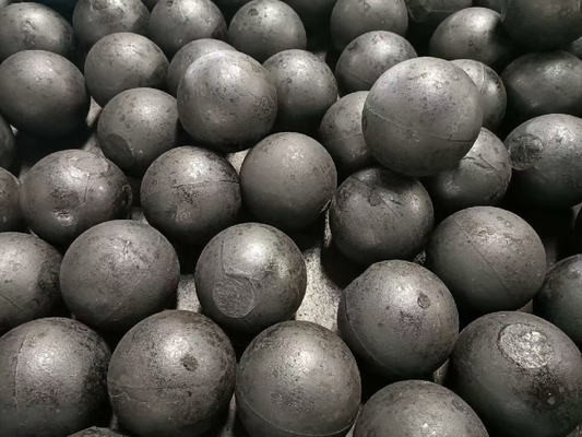 20mm 80mm 160mm Esfera de hierro fundido Acero Esfera forjada Medios de molienda de cromo Esfera de hierro fundido para molinos Tecnología de molienda fundición