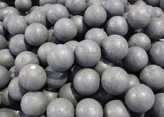 Bolas de molienda forjadas de acero con alto contenido de manganeso utilizadas para la extracción de minerales y el proceso de fundición rentable de molinos de bolas