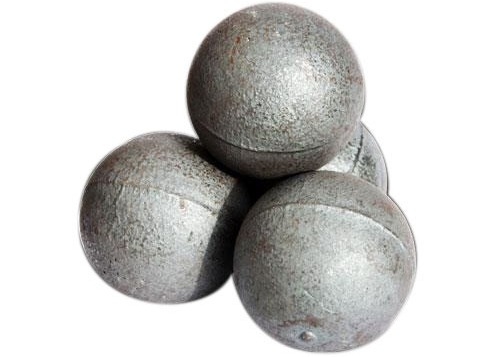 Medios de molienda de acero forjado de alto manganeso 65 70 75 80 mm Bolas de hierro fundido para molino de bolas