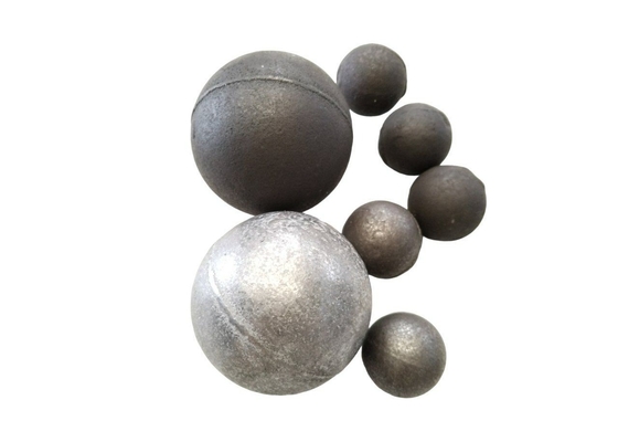 Medios de molienda de acero forjado de alto manganeso 65 70 75 80 mm Bolas de hierro fundido para molino de bolas