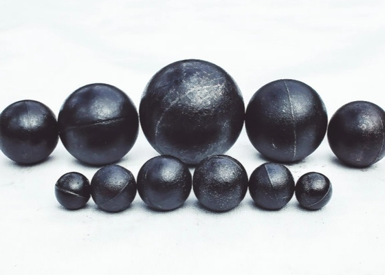 Esfera de hierro fundido de fábrica Esferas de manganeso de silicio de 130 mm Esfera de acero de molienda forjada