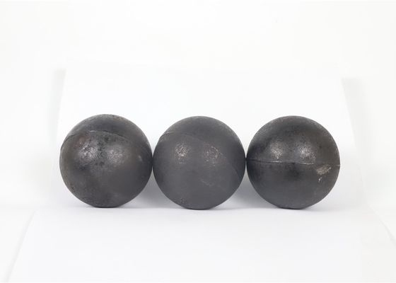 Esfera de hierro fundido de fábrica Esferas de manganeso de silicio de 130 mm Esfera de acero de molienda forjada