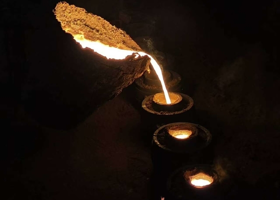 Molino de cemento fundido de molienda de alta cromo Bol de medios de molienda para centrales eléctricas Menos del 0,5% de tasa de rotura