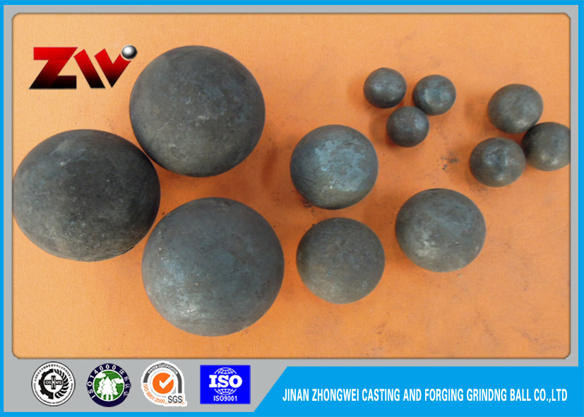Cemente las bolas de acero de laminado en caliente de la planta con los materiales de B2 B3 B4 60Mn para los medios del molino de bola