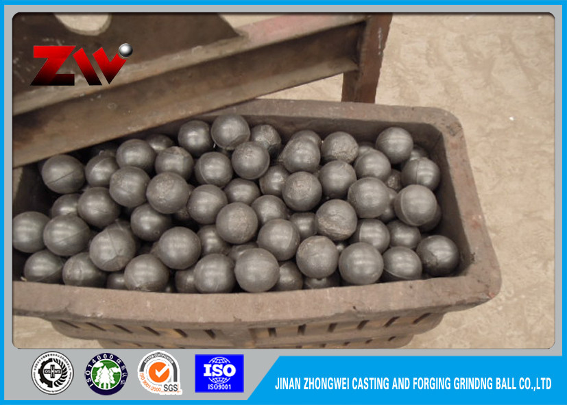 58-64 aceite de HRC que apaga las bolas de acero de pulido echadas del molino de bola para minar