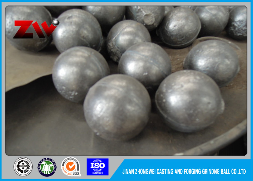 Bola del cromo del arrabio del alto rendimiento alta usada en proceso de pulido del molino de bola