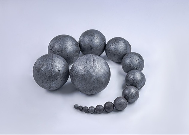20mm 80mm 160mm Esfera de hierro fundido Acero Esfera forjada Medios de molienda de cromo Esfera de hierro fundido para molinos Tecnología de molienda fundición