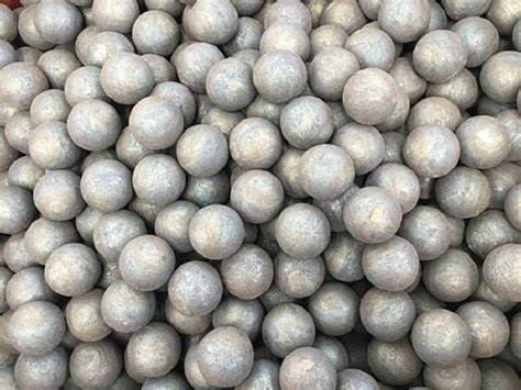 20-180 mm Esfera de acero forjado para minería molienda de cemento dureza de impacto 12 Joules HRC 55-65