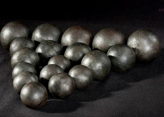 Bola de molienda de acero forjado de alta calidad 52-65 HRC, bola de molienda forjada de hierro de 40mm y 50mm