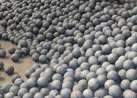 Medios de molienda de alta calidad de 10 mm-150 mm Esfera de molienda forjada para minería y planta de cemento